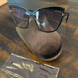 TOM FORD TF715 01B OVERSIZED METAL FRAMES 2022 new